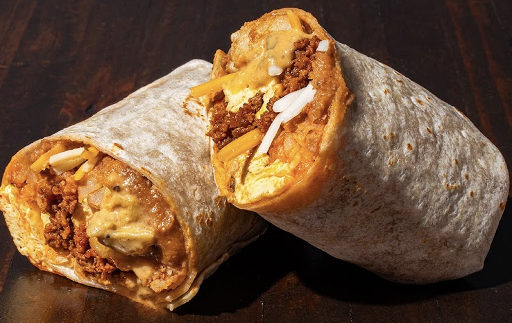 Torchy's Tacos signature dishes Trailer Park TrashyGrande BurritoDemocrat